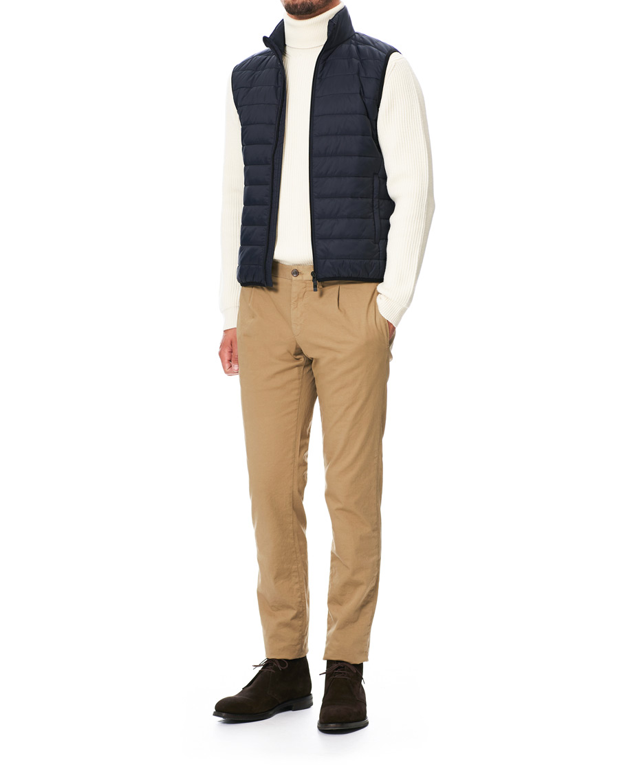 Herre | Jakker | Slowear | Urban Traveller Lightweight Down Vest Navy