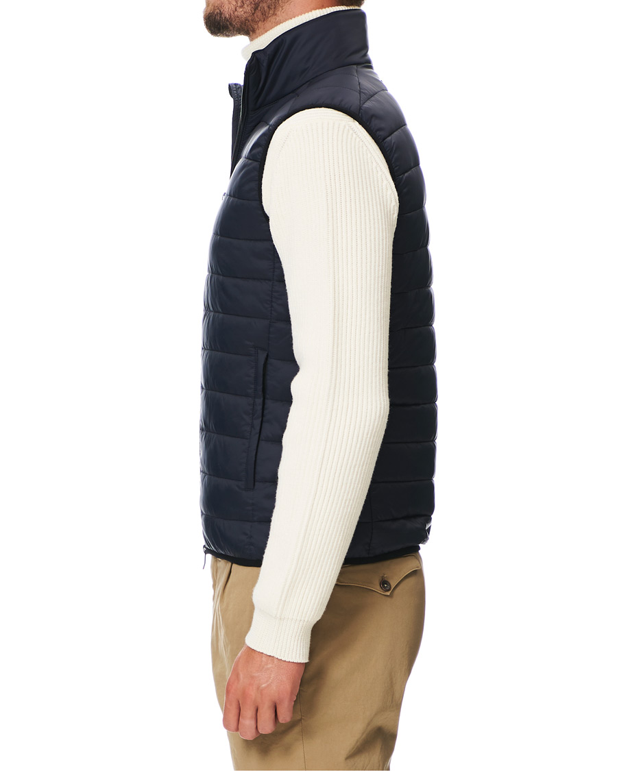 Herre | Jakker | Slowear | Urban Traveller Lightweight Down Vest Navy