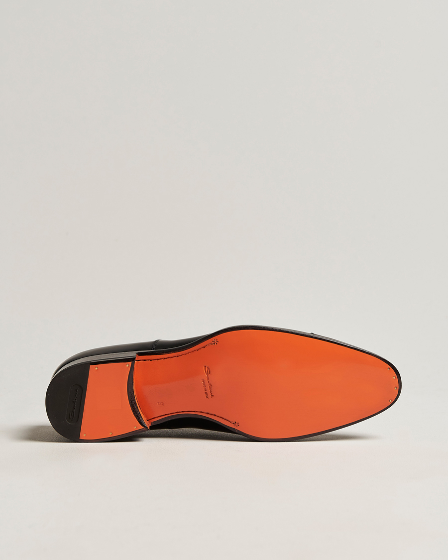 Herre | Santoni Blake Oxford Black Calf | Santoni | Blake Oxford Black Calf