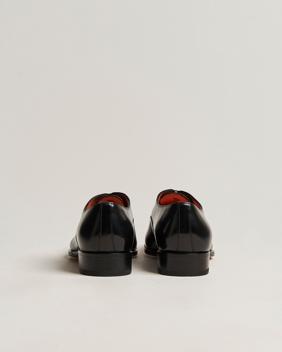 Herre | Santoni Blake Oxford Black Calf | Santoni | Blake Oxford Black Calf