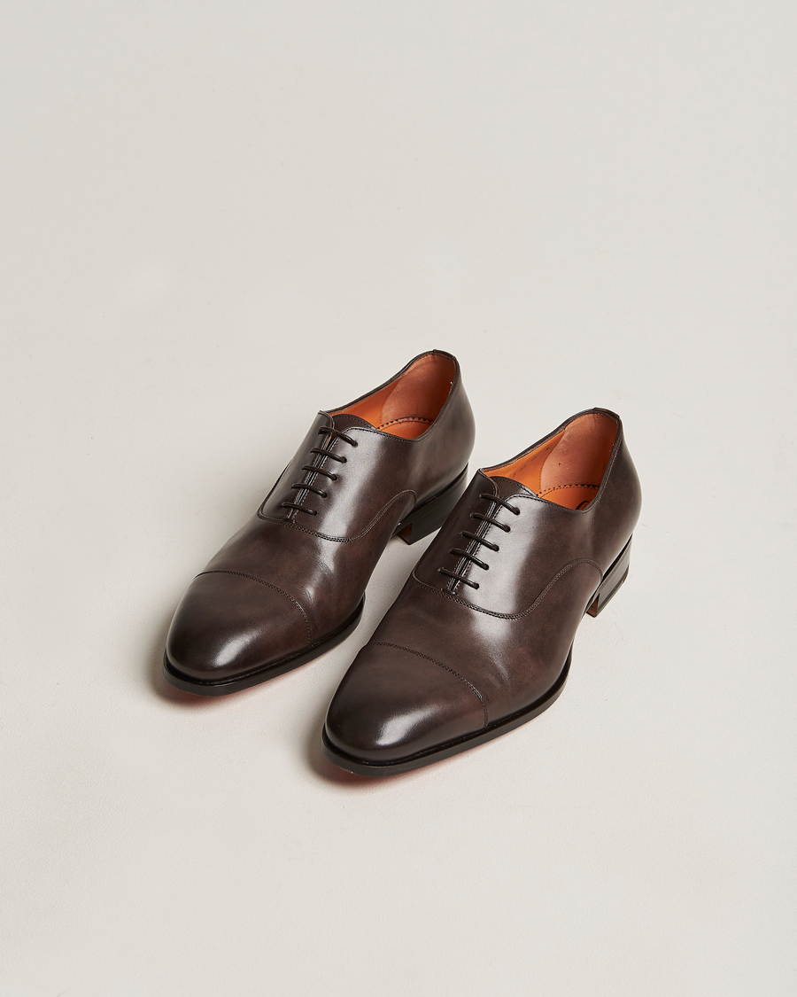 Herr |  | Santoni | Blake Oxford  Dark Brown Calf