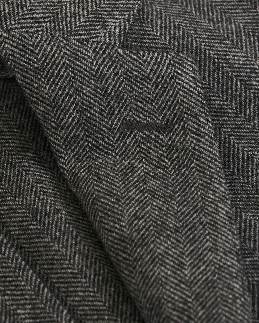 Herre | Dressjakker | The Gigi | Degas Herringbone Shetland Blazer Grey