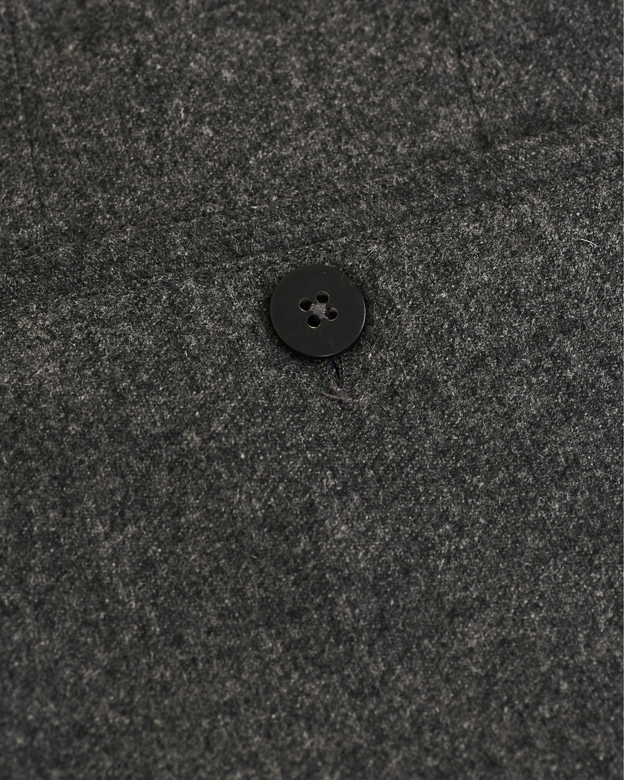 Herre | Bukser | The Gigi | Tonga Stretch Flannel Trousers Grey Melange