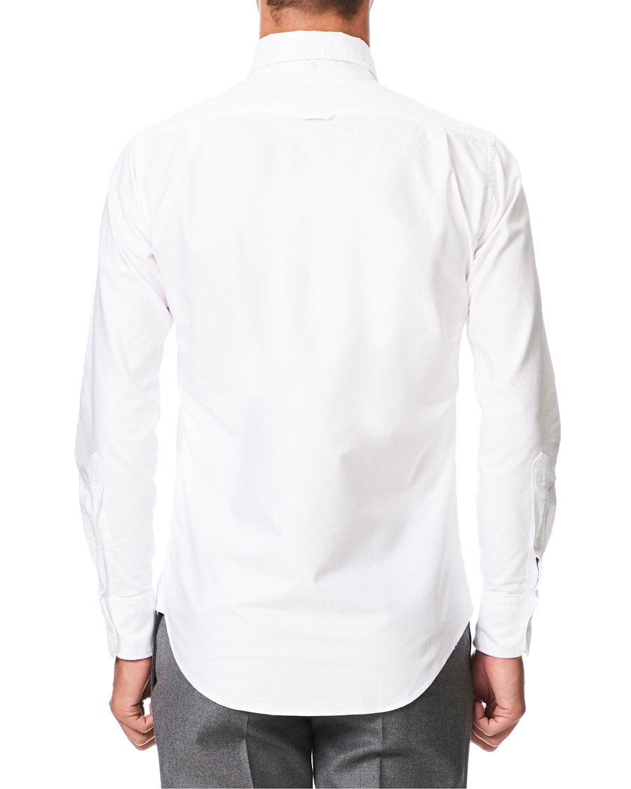 Herre | Skjorter | Thom Browne | Contrast Placket Oxford Shirt White