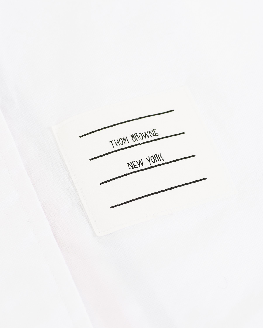 Herre | Skjorter | Thom Browne | Contrast Placket Oxford Shirt White