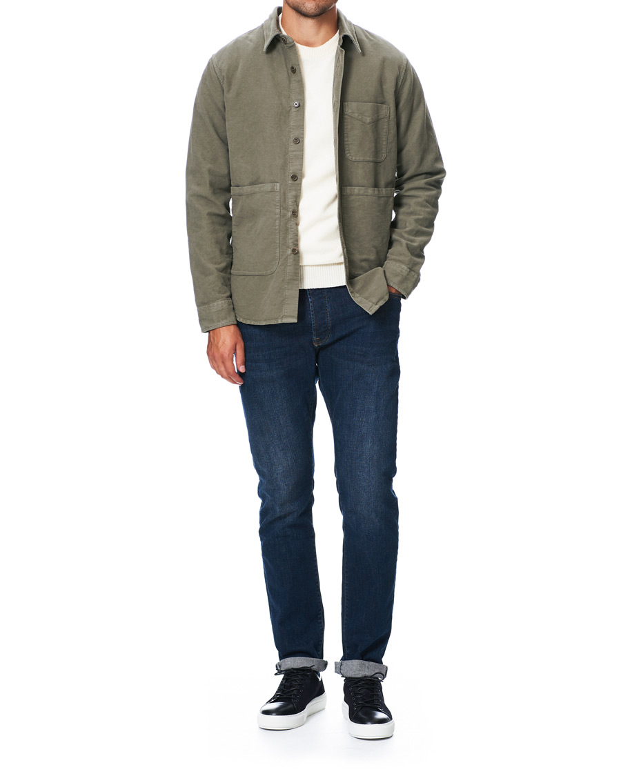 Herre | Tiger of Sweden Sampe Toe Cap Sneaker Navy | Tiger of Sweden | Sampe Toe Cap Sneaker Navy