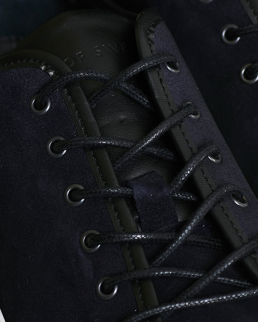 Herre | Tiger of Sweden Sampe Toe Cap Sneaker Navy | Tiger of Sweden | Sampe Toe Cap Sneaker Navy