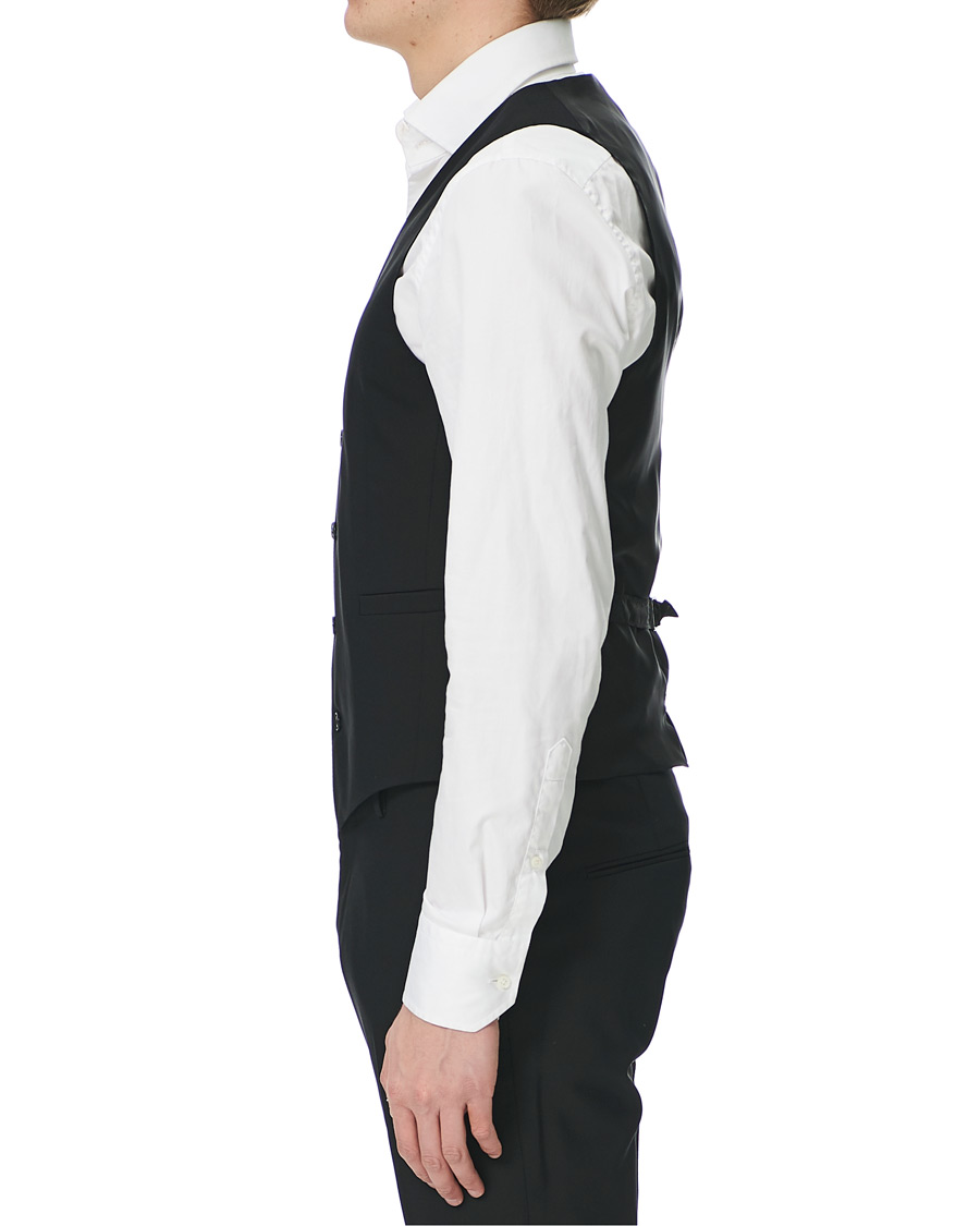 Herre | Dressjakker | Tiger of Sweden | Litt Wool Waistcoat Black