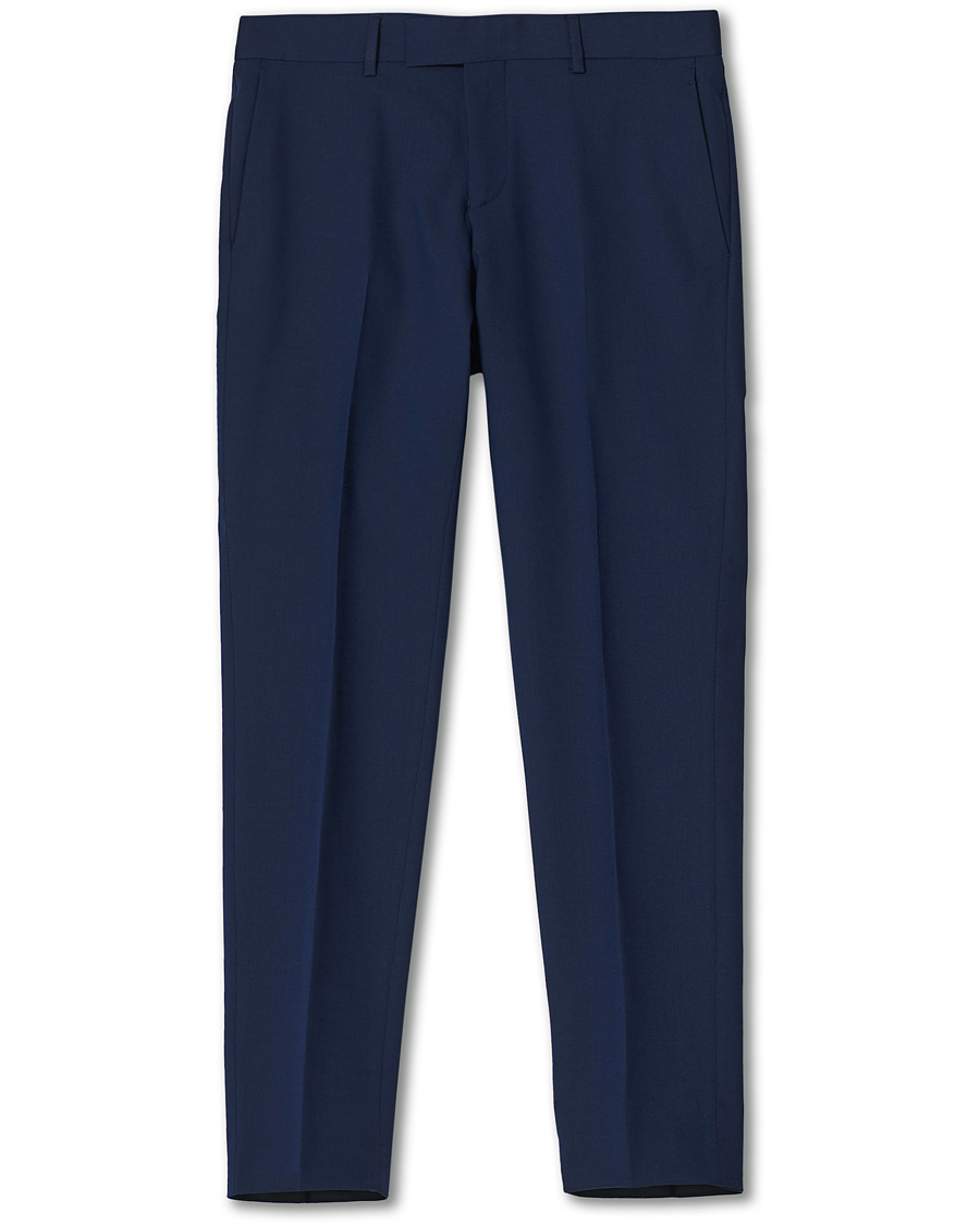 Herre | Bukser | Tiger of Sweden | Tordon Wool Suit Trousers Blue