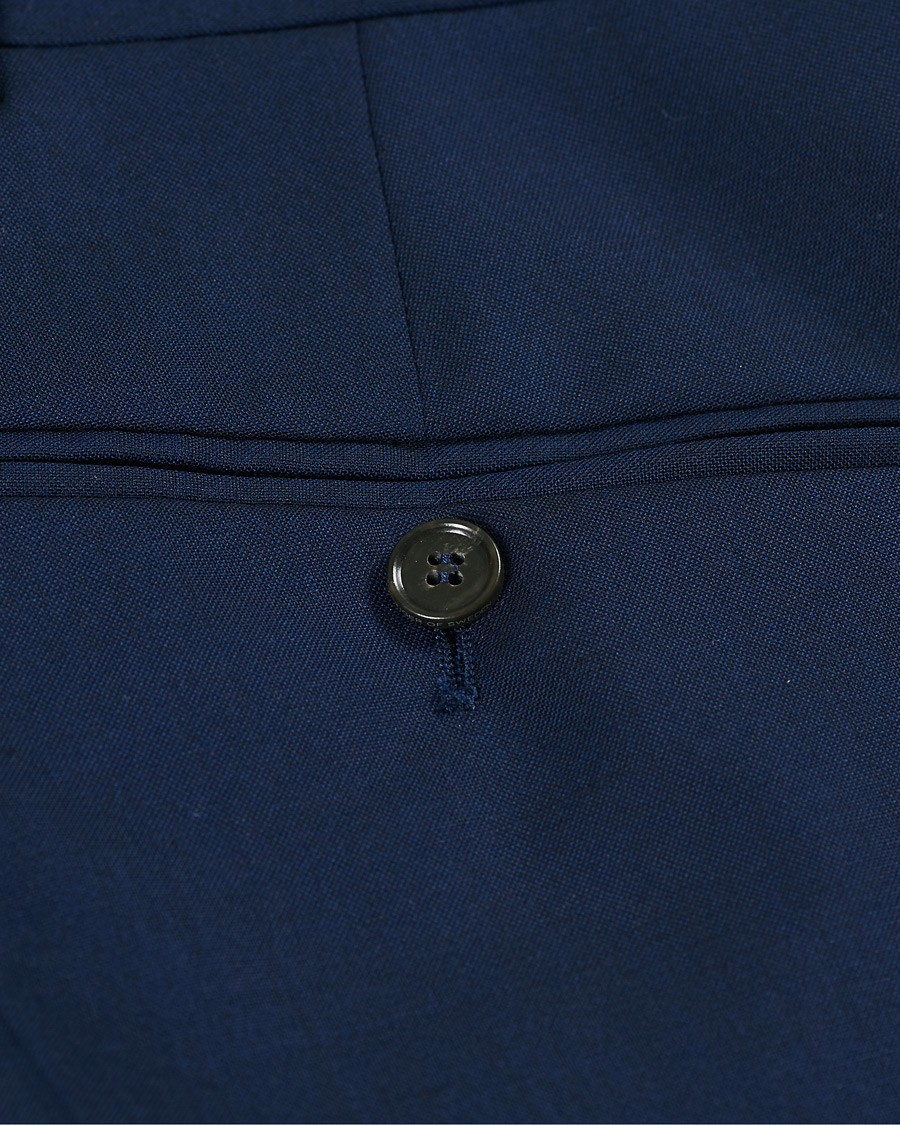 Herre | Bukser | Tiger of Sweden | Tordon Wool Suit Trousers Blue