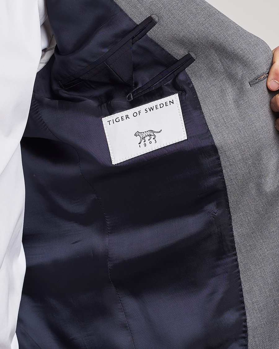 Herre | Dressjakker | Tiger of Sweden | Jamonte Wool Suit Blazer Grey