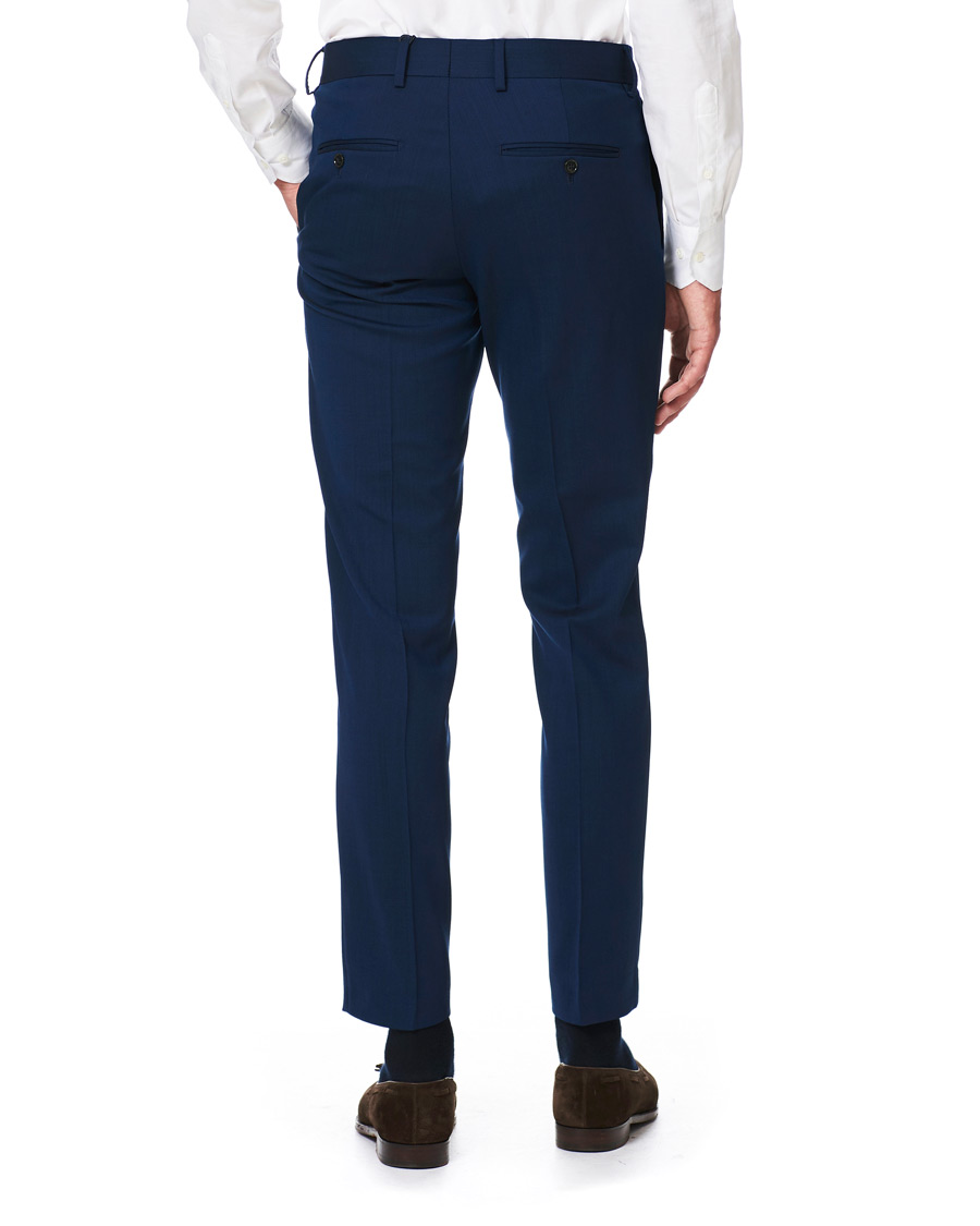 Herre | Bukser | Tiger of Sweden | Tordon Wool Suit Trousers Blue