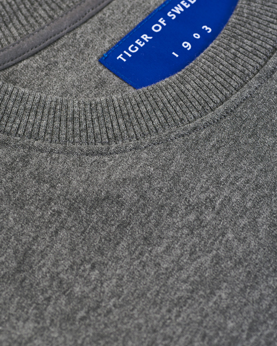 Herre | Gensere | Tiger of Sweden | Movement Malham Sweatshirt Medium Grey Melange