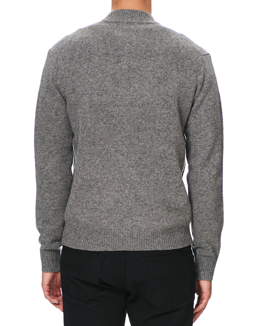 Herre | Gensere | Tiger of Sweden | Morchella Wool Full Zip Grey