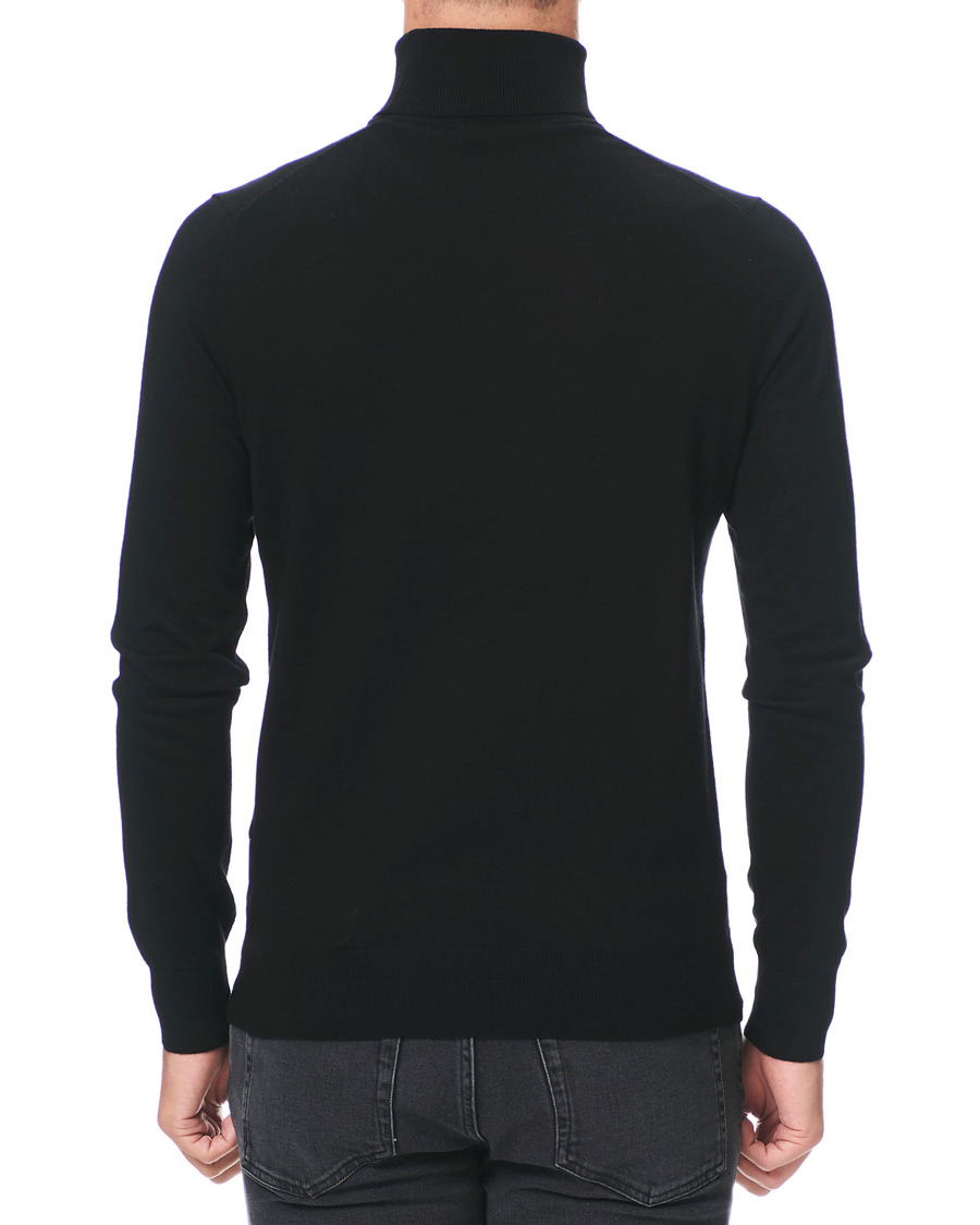 Herre | Gensere | Tiger of Sweden | Neville Extra Fine Merino Polo Black