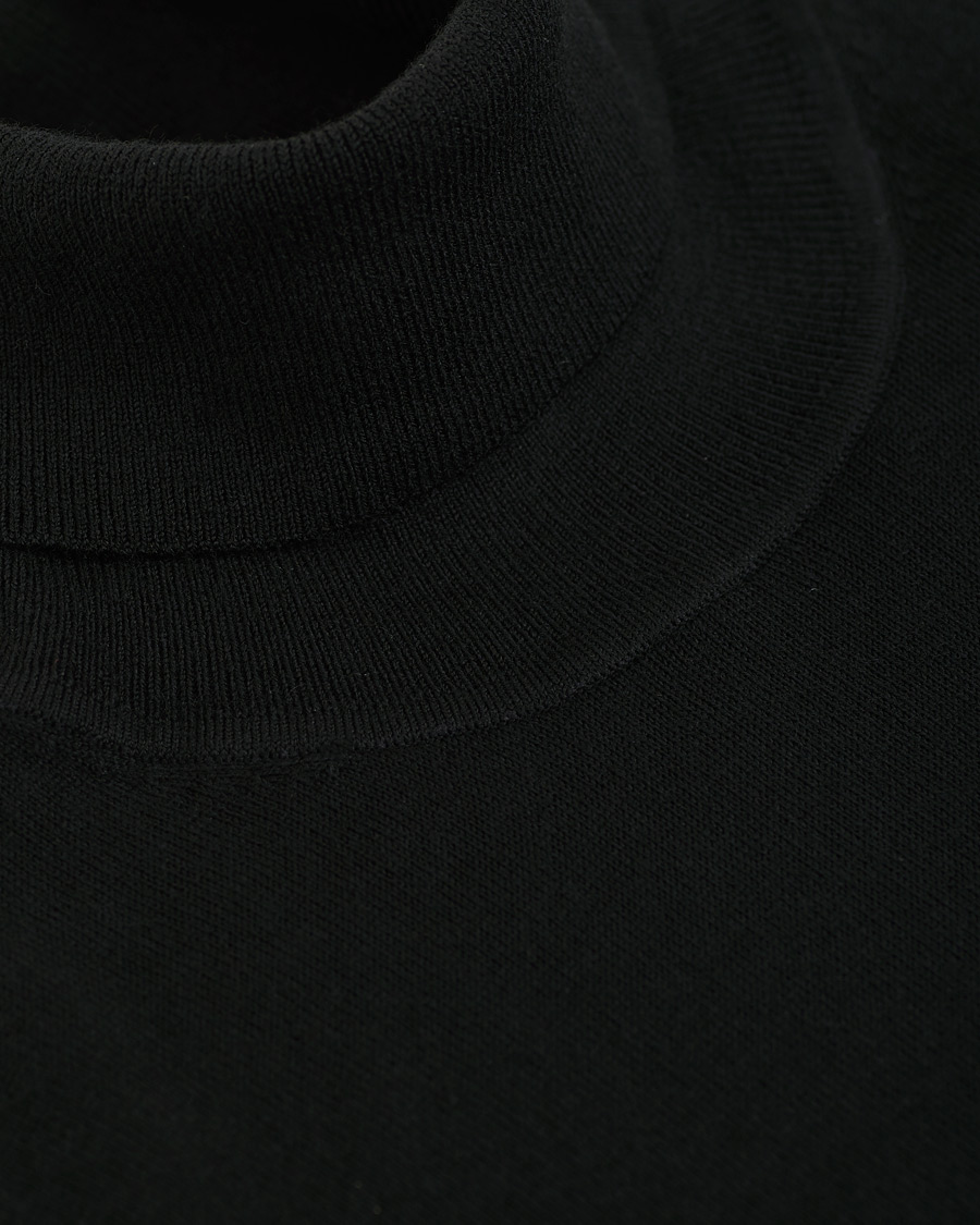 Herre | Gensere | Tiger of Sweden | Neville Extra Fine Merino Polo Black