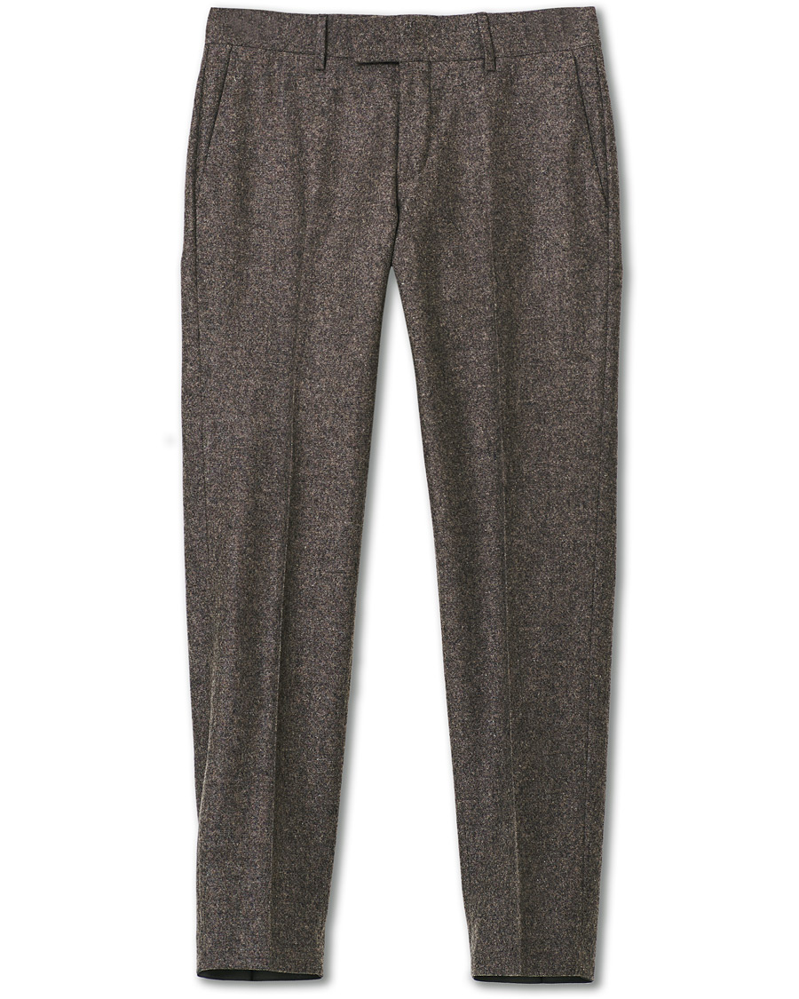 Herre | Bukser | Tiger of Sweden | Tordon Flannel Trousers Brown