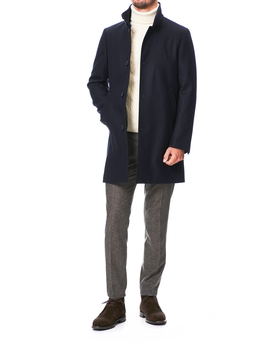 Herre | Bukser | Tiger of Sweden | Tordon Flannel Trousers Brown