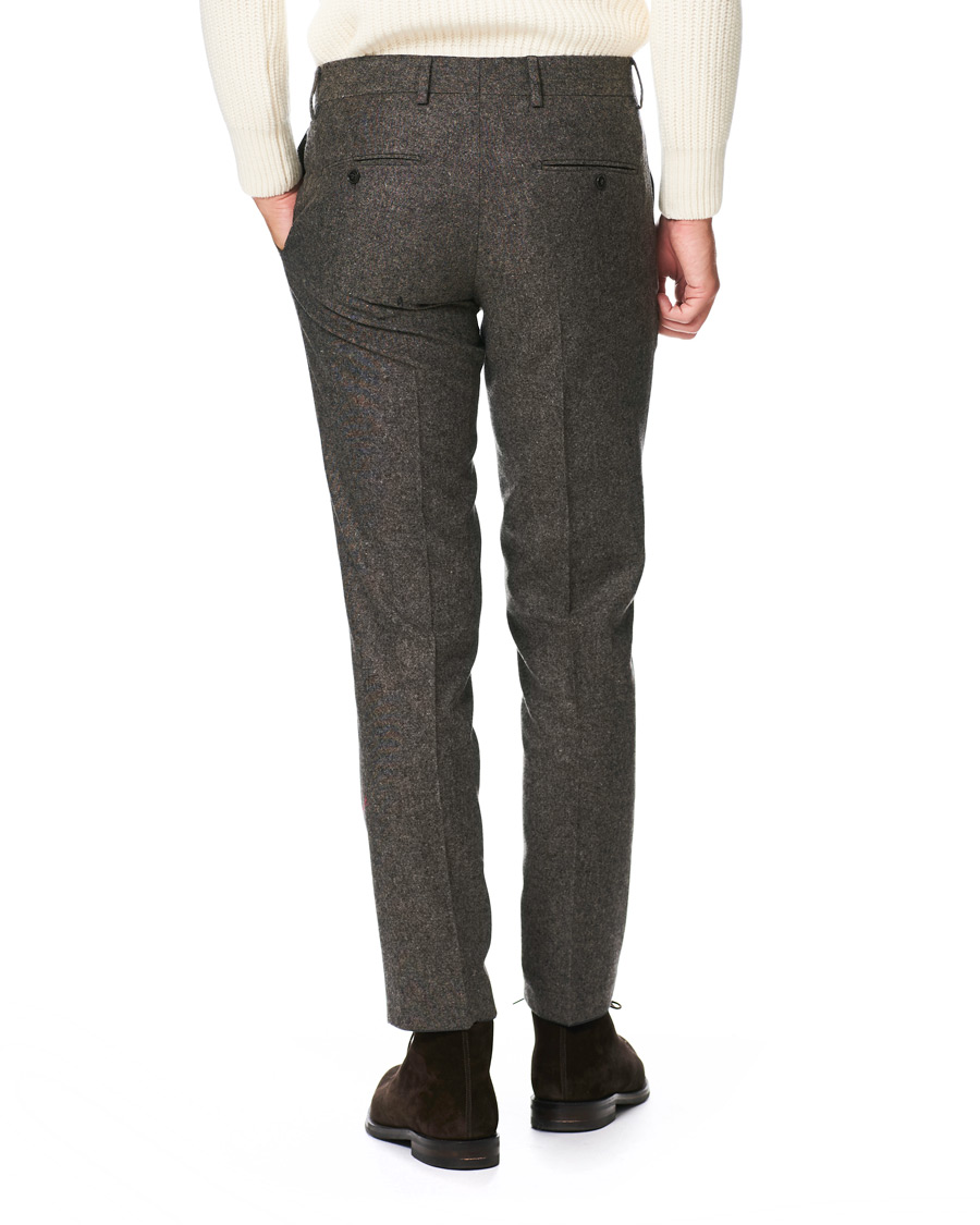 Herre | Bukser | Tiger of Sweden | Tordon Flannel Trousers Brown