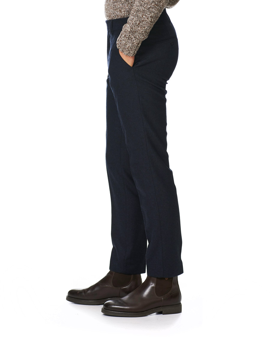 Herre | Bukser | Tiger of Sweden | Tordon Flannel Trousers Navy