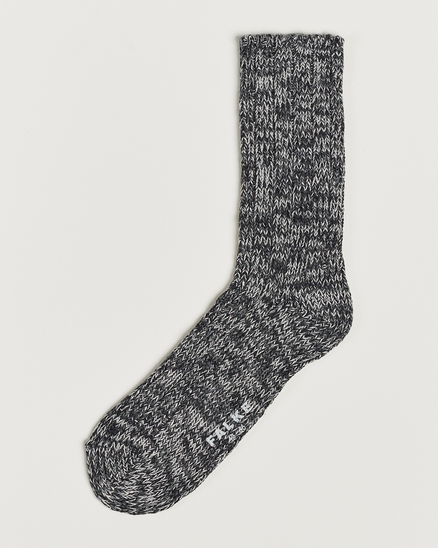 Herre | Sokker | Falke | Brooklyn Cotton Sock Black