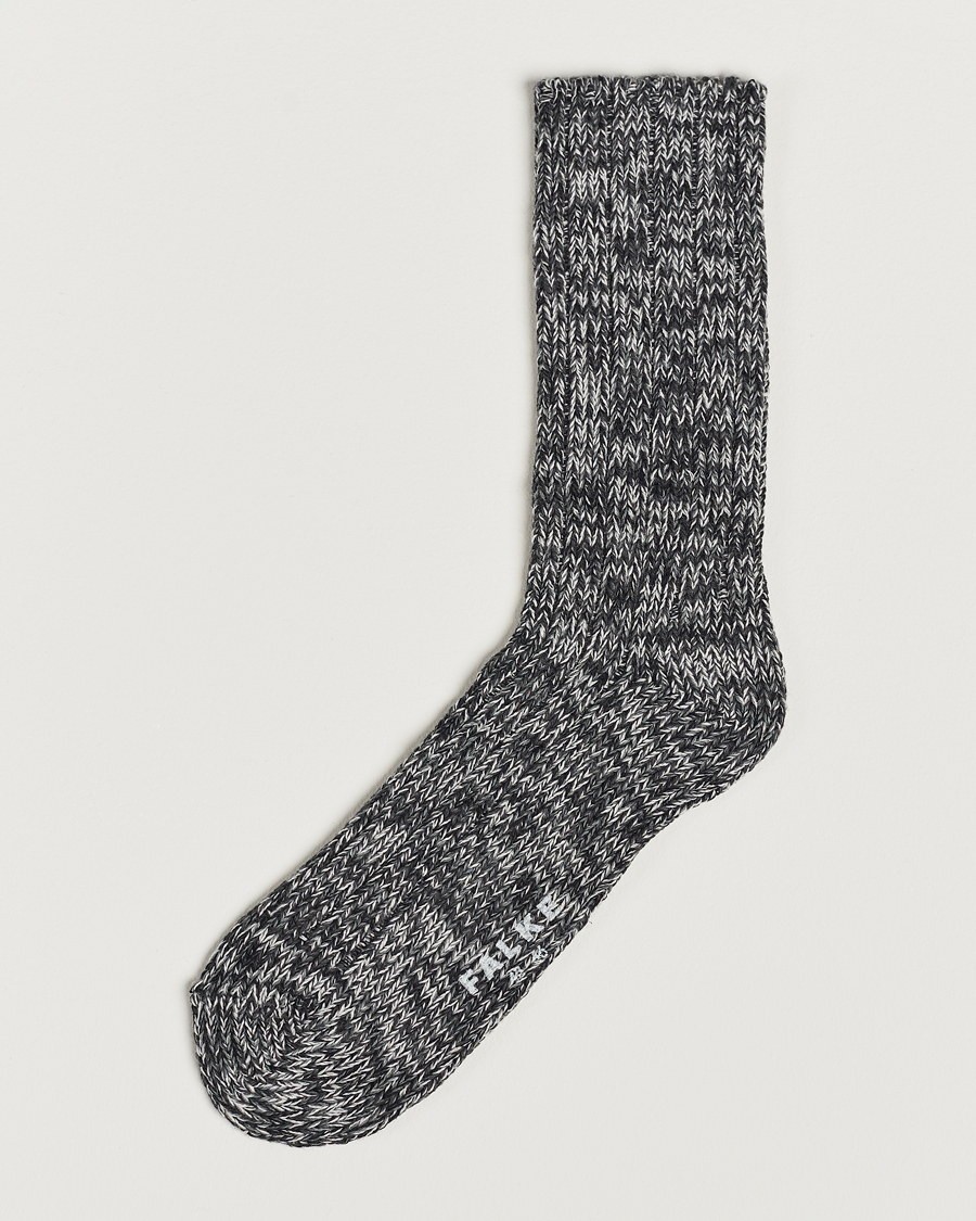 Herre | Undertøy | Falke | Brooklyn Cotton Sock Black