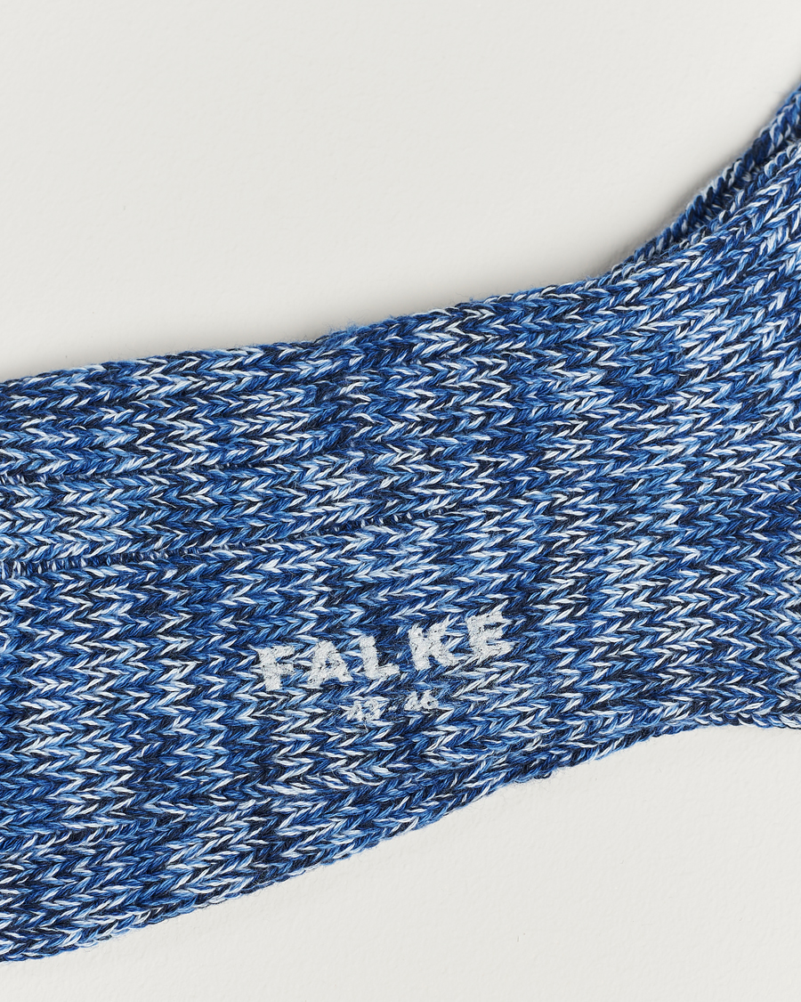 Herre | Undertøy | Falke | Brooklyn Cotton Sock Blue