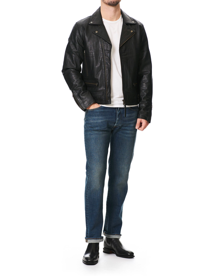Herre | Jakker | Tiger of Sweden Jeans | Chylo Leather Jacket Black