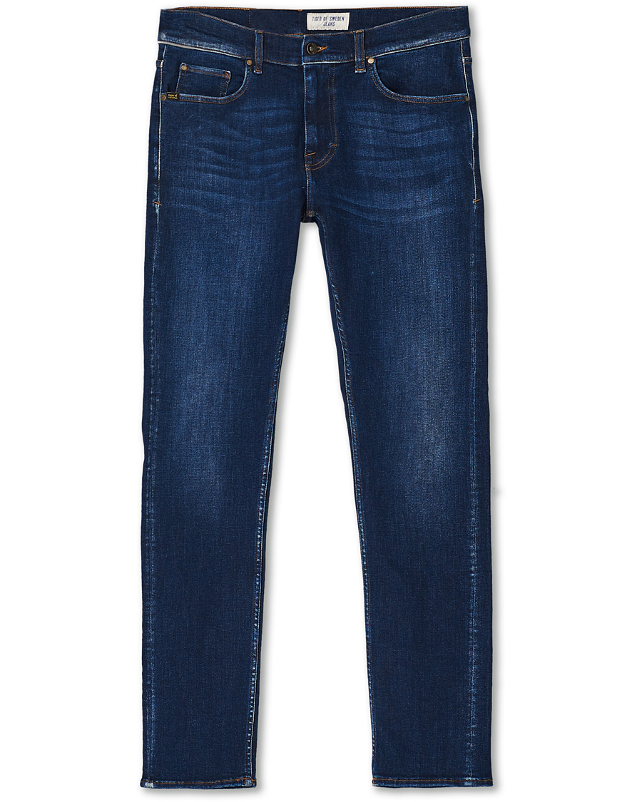 Herre | Jeans | Tiger of Sweden Jeans | Leon Gardy Superstretch Jeans Royal Blue