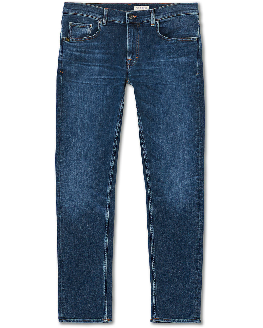 Herre | Jeans | Tiger of Sweden Jeans | Leon Nobel Superstretch Jeans Medium Blue