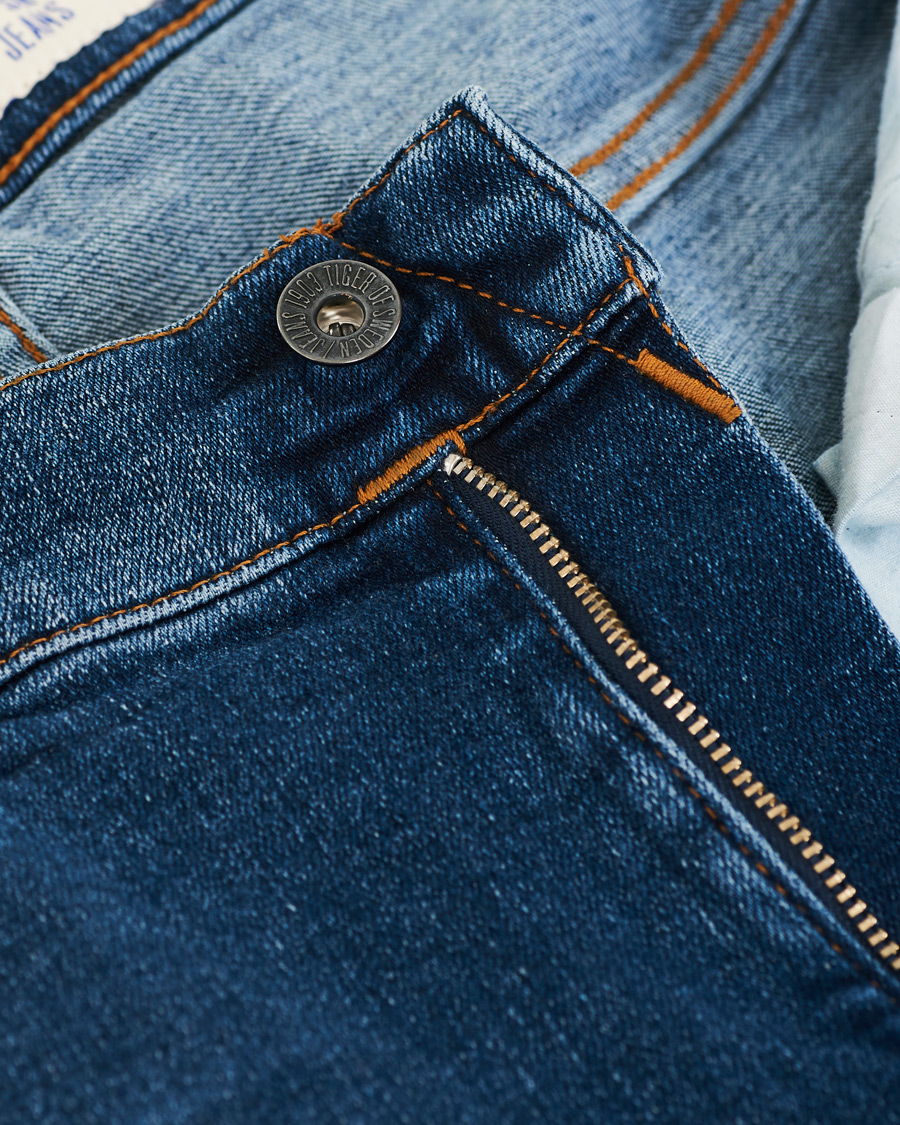 Herre | Jeans | Tiger of Sweden Jeans | Leon Nobel Superstretch Jeans Medium Blue
