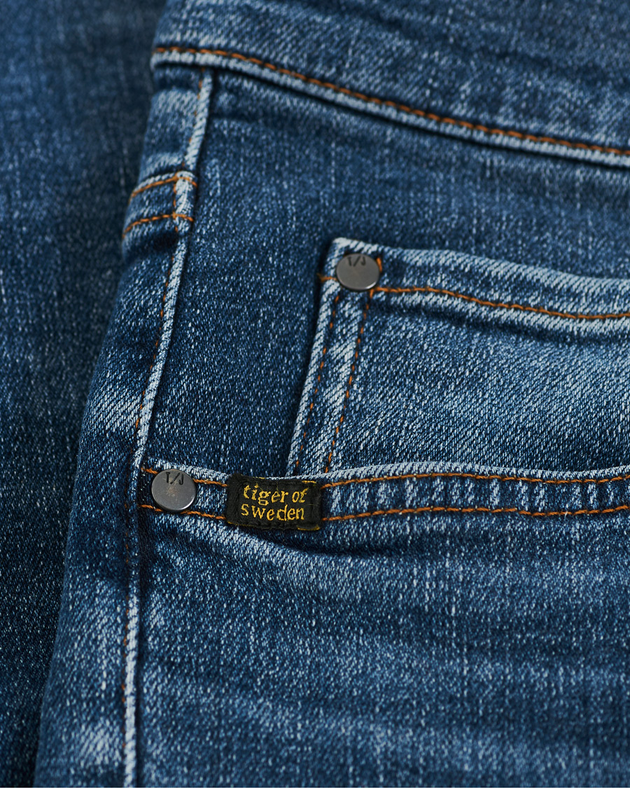 Herre | Jeans | Tiger of Sweden Jeans | Leon Nobel Superstretch Jeans Medium Blue