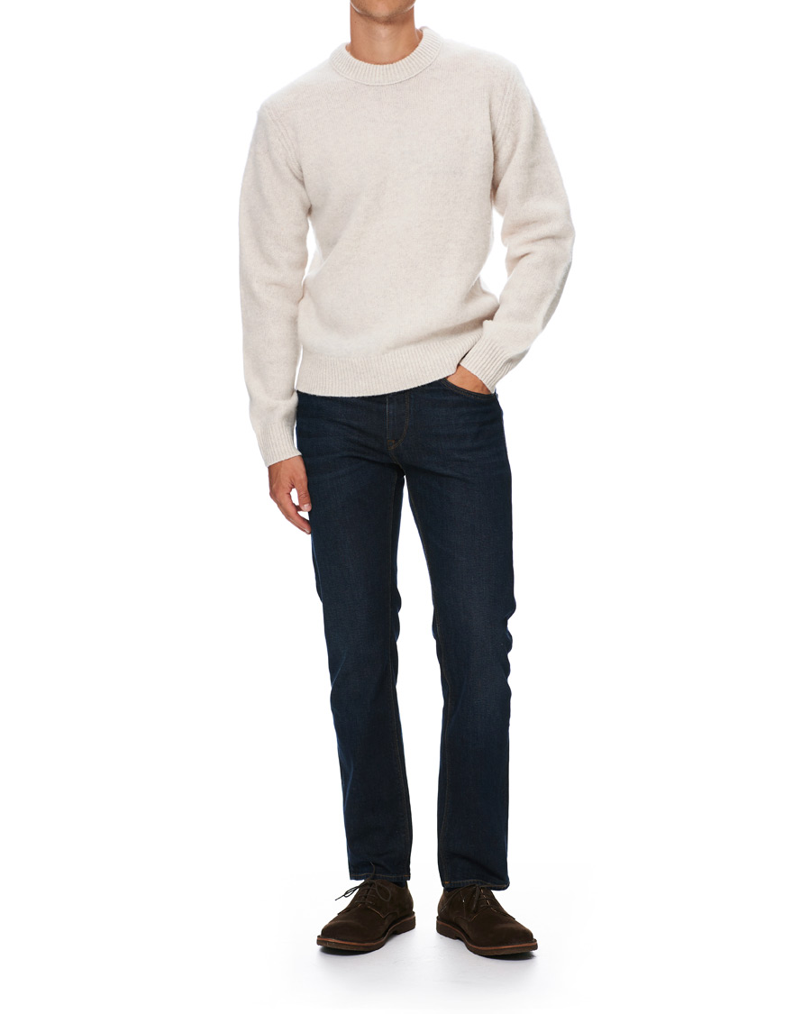Herre | Gensere | Tiger of Sweden Jeans | Prowler Knitted Crew Neck White