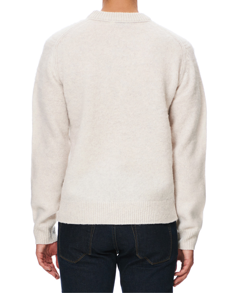 Herre | Gensere | Tiger of Sweden Jeans | Prowler Knitted Crew Neck White