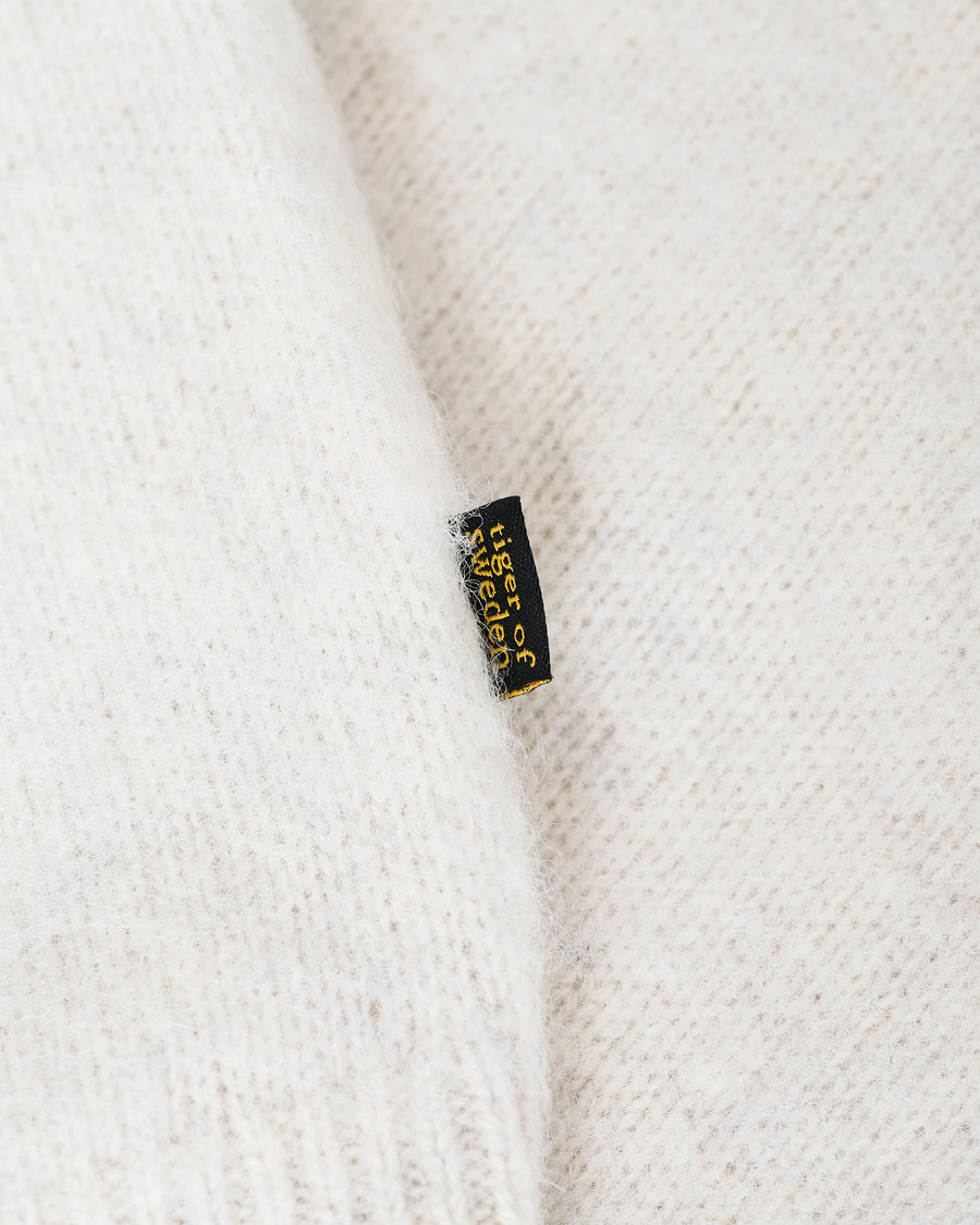 Herre | Gensere | Tiger of Sweden Jeans | Prowler Knitted Crew Neck White