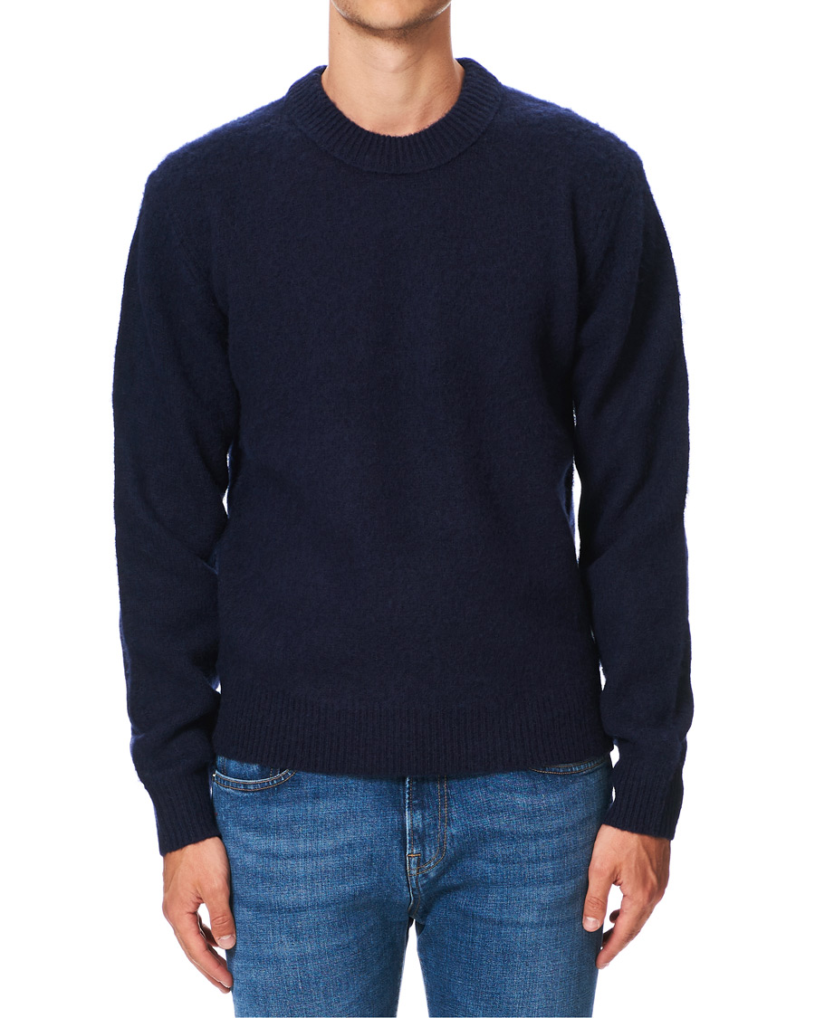 Herre | Gensere | Tiger of Sweden Jeans | Prowler Knitted Crew Neck Blue