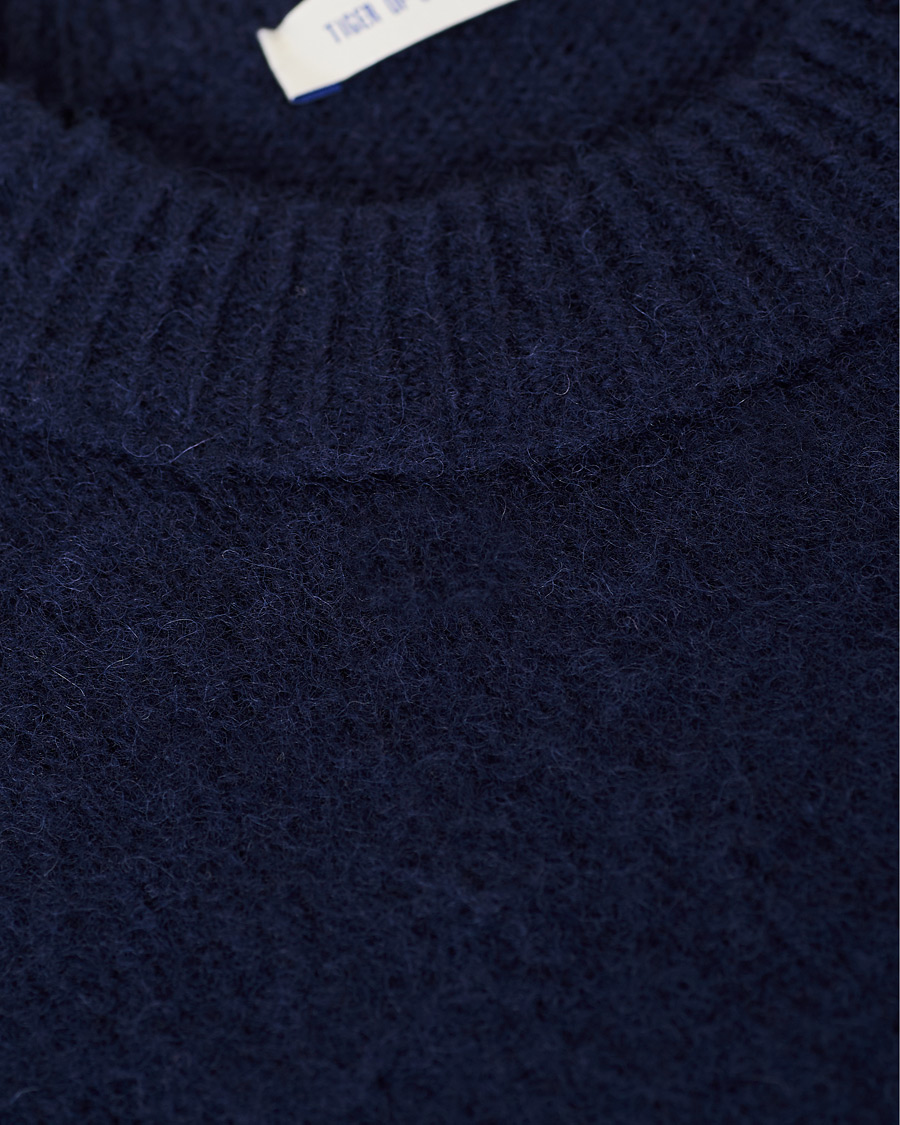 Herre | Gensere | Tiger of Sweden Jeans | Prowler Knitted Crew Neck Blue