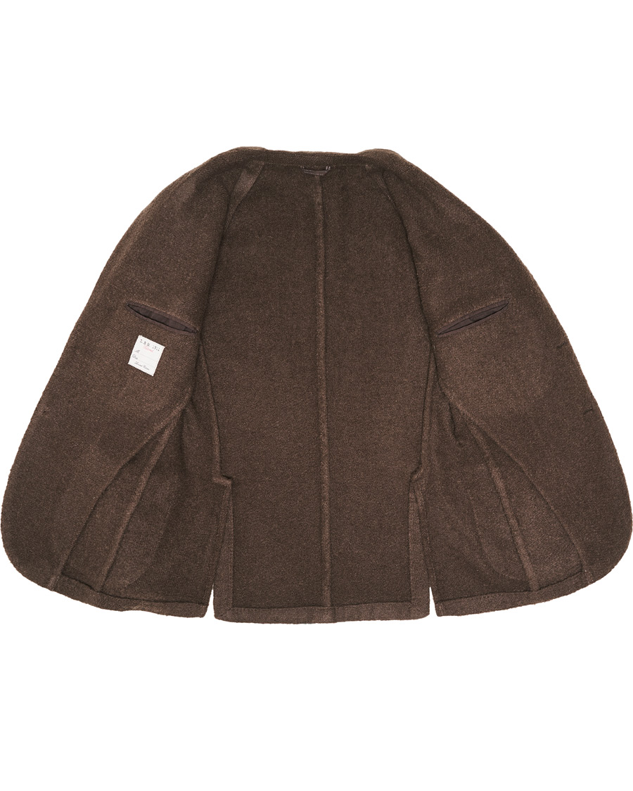 Herre | Dressjakker | L.B.M. 1911 | Jack Regular Wool Boucle Blazer Brown