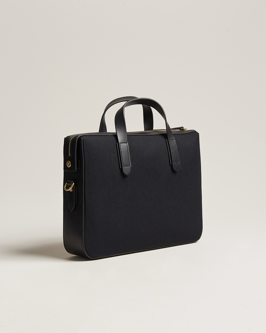 Herre | Mismo | Mismo | M/S Canvas Briefcase Coal/Black