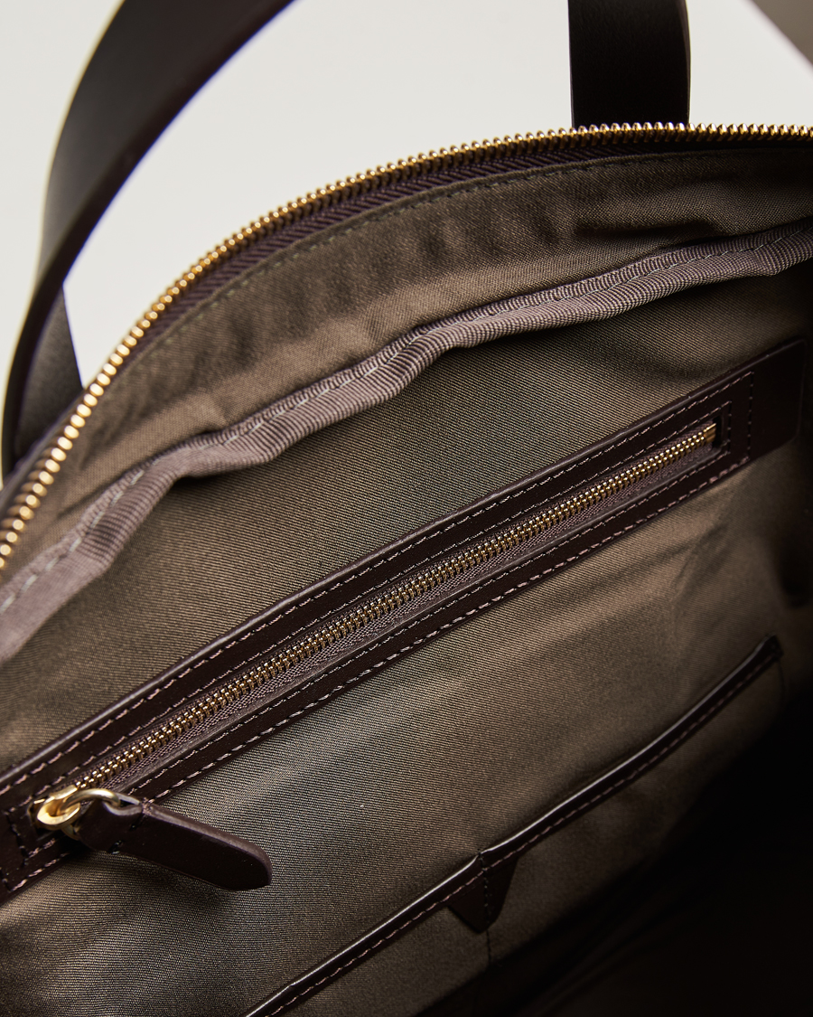 Herre | Vesker | Mismo | MismoM/S Nylon OfficeArmy/Dark Brown