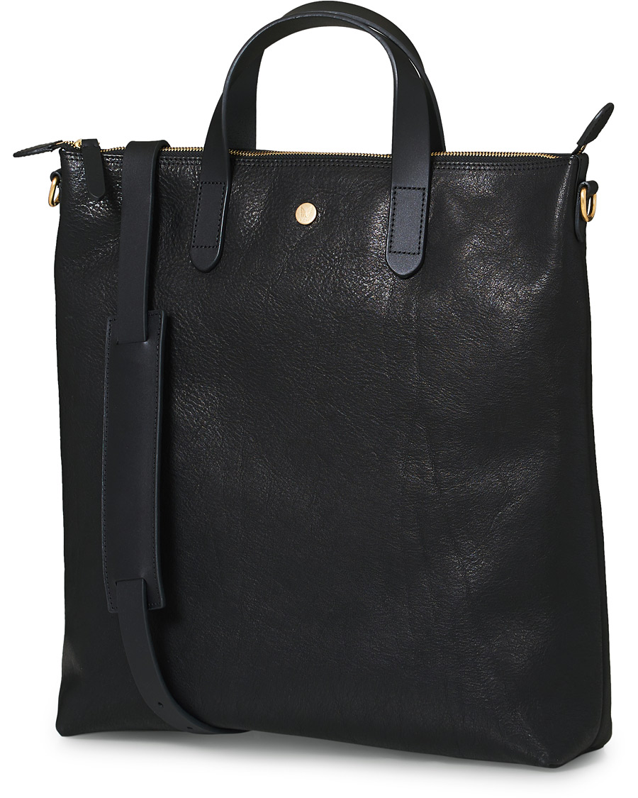 Herre | Vesker | Mismo | M/S Leather Shopper Bag  Black