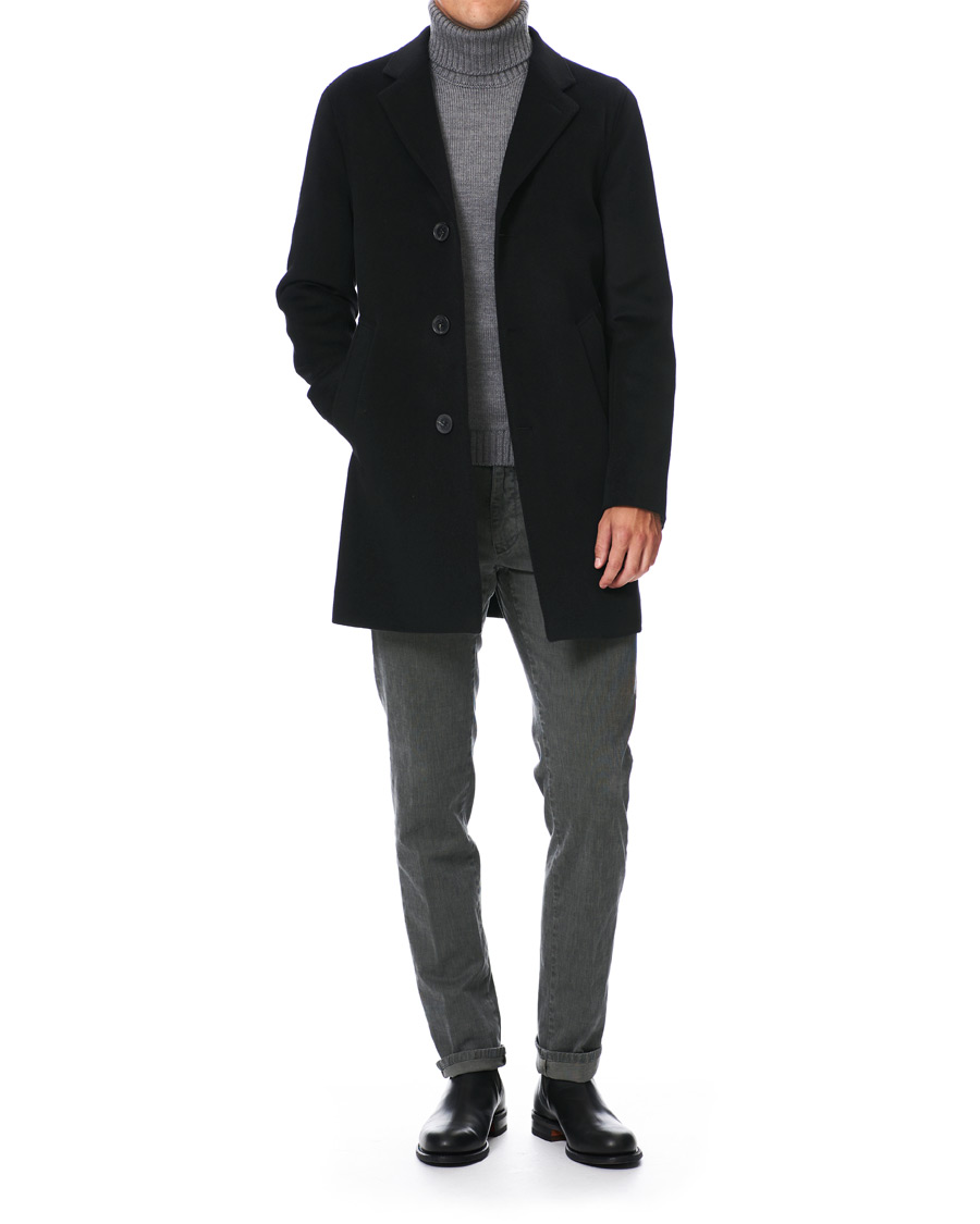 Herre |  | Oscar Jacobson | Storvik Wool/Cashmere Coat Black