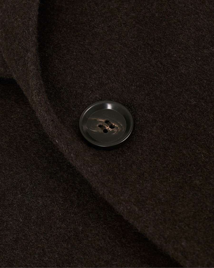 Herre | Jakker | Oscar Jacobson | Storvik Wool/Cashmere Coat Brown