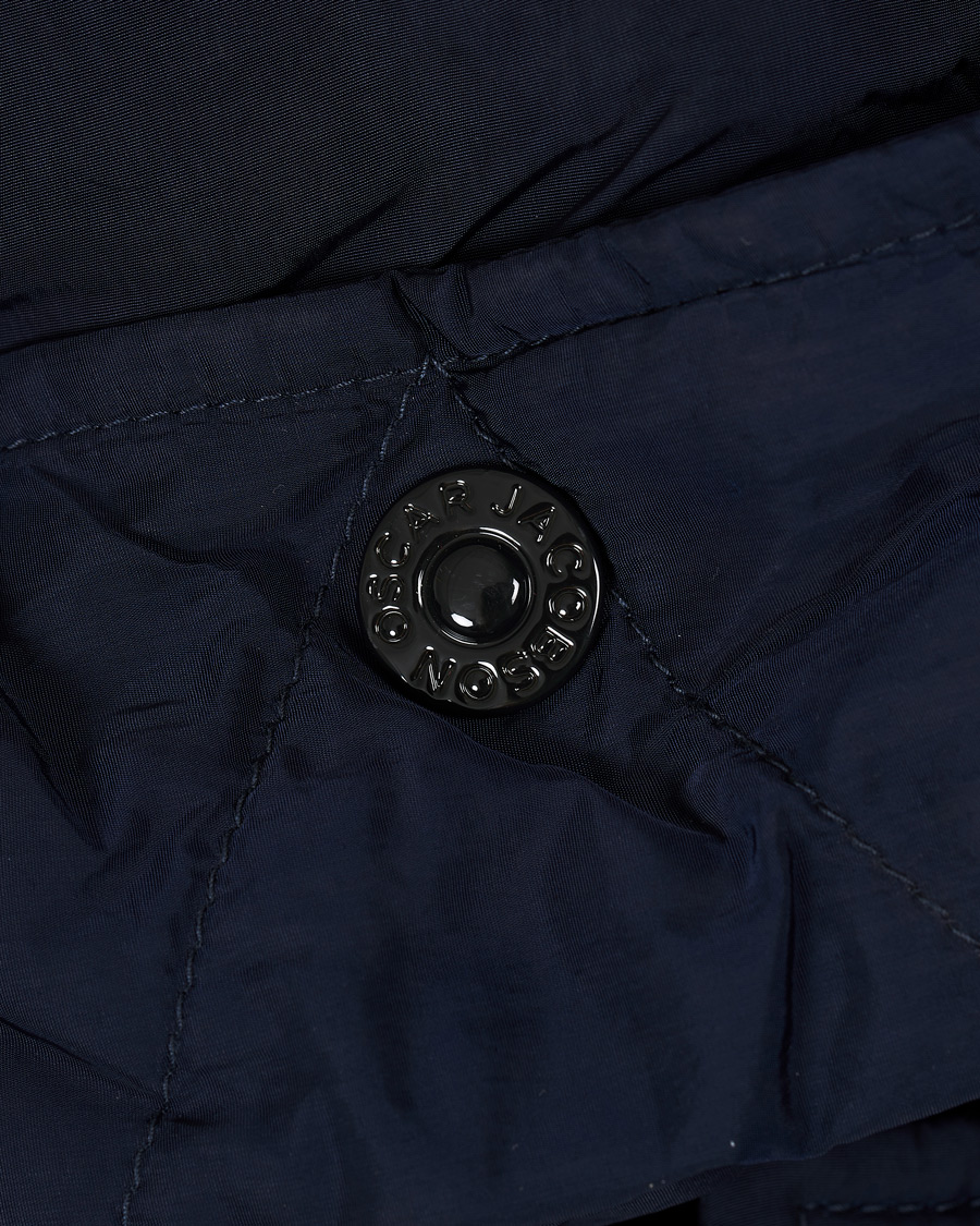 Herre | Jakker | Oscar Jacobson | Clayton Lightweight Puffer Coat Navy