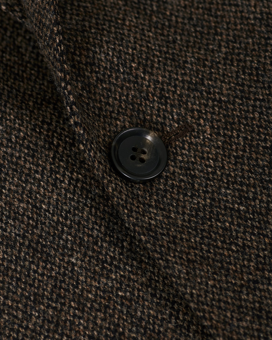 Herre | Dressjakker | Oscar Jacobson | Fogerty Yorkshire Tweed By Moon Blazer Brown