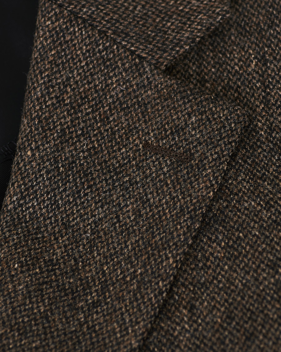 Herre | Dressjakker | Oscar Jacobson | Fogerty Yorkshire Tweed By Moon Blazer Brown