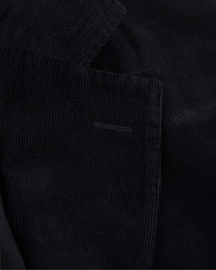 Herre | Dressjakker | Oscar Jacobson | Egel Patch Pocket Baby Cord Blazer Navy