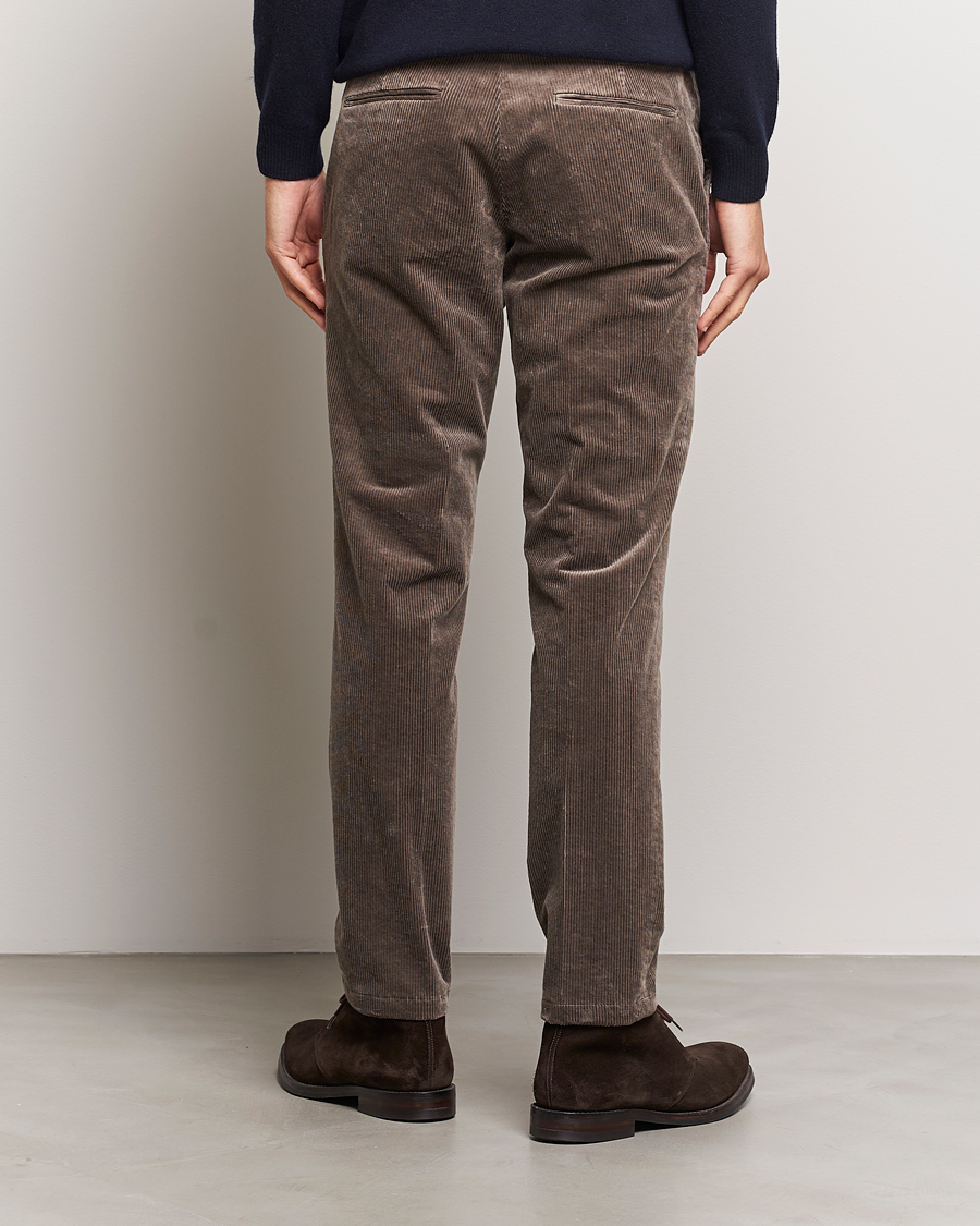 Herre | Bukser | Oscar Jacobson | Denz Corduroy Trousers Beige