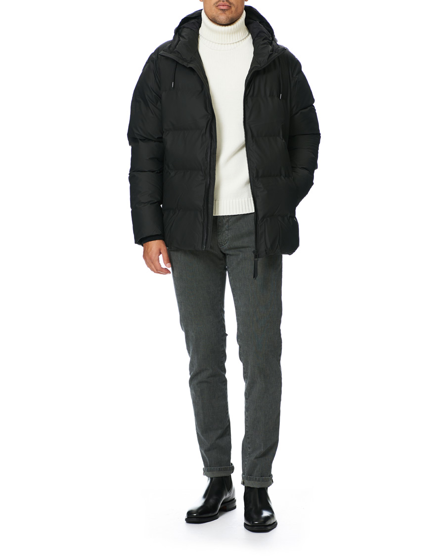 Herre | Jakker | RAINS | Waterproof Puffer Jacket Black