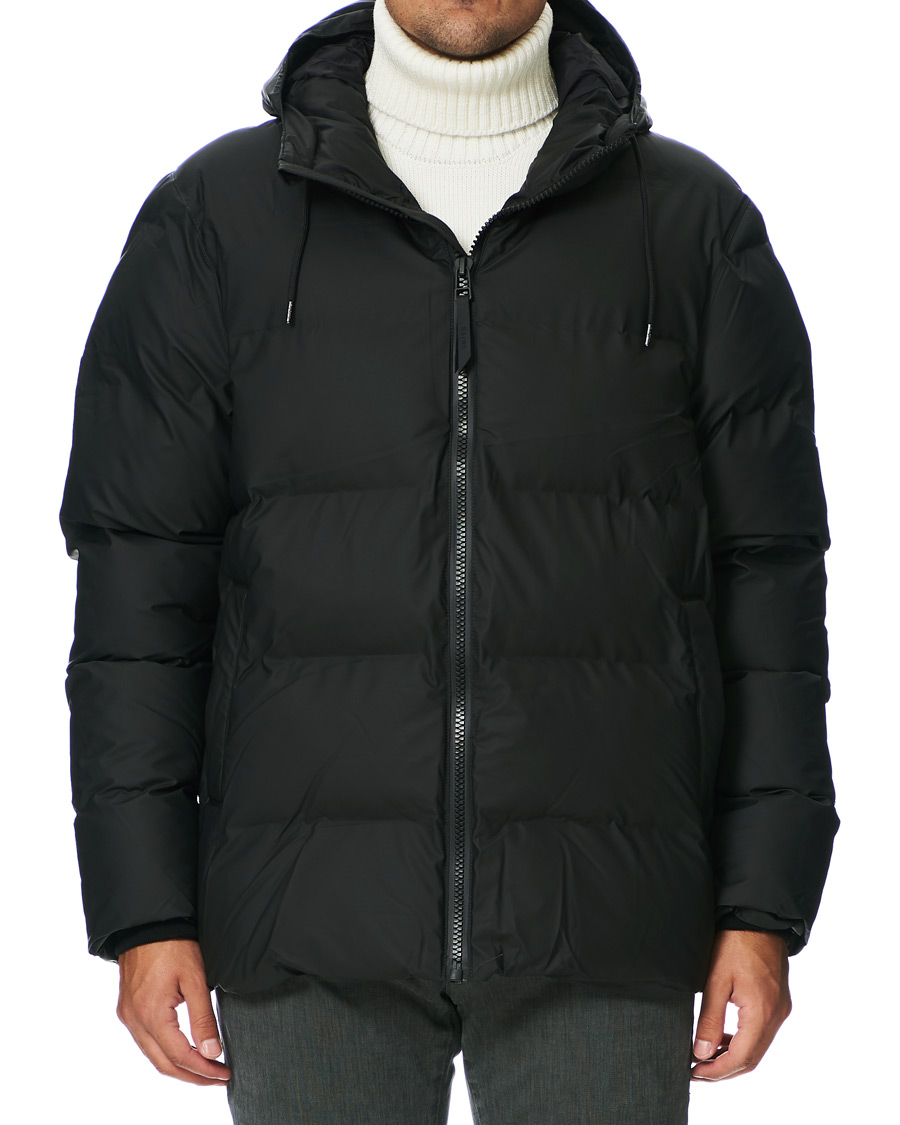 Herre | Jakker | RAINS | Waterproof Puffer Jacket Black